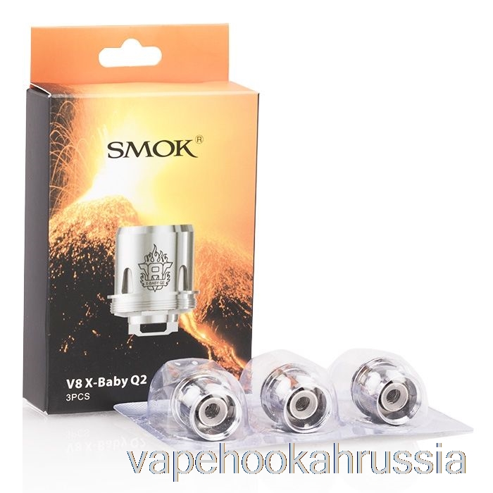 Vape Russia Smok Tfv8 X-baby сменные катушки 0,4 Ом V8 X-baby Q2 Core